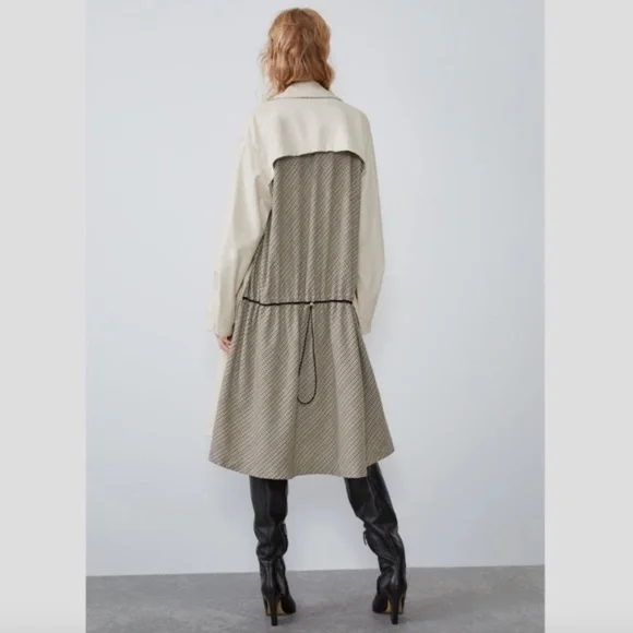 Waterproof Raincoat Zara Raincoat Transparent RUBBERISED FLORAL